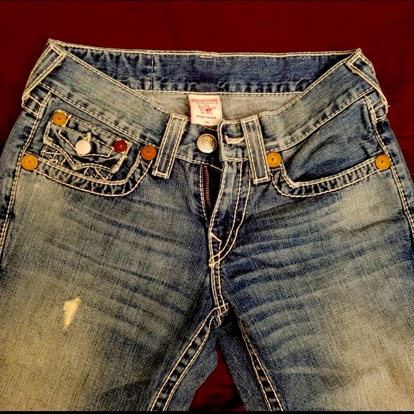 Men's True Religion Size 29 (Used) Joey Big T - Picture 5 of 8